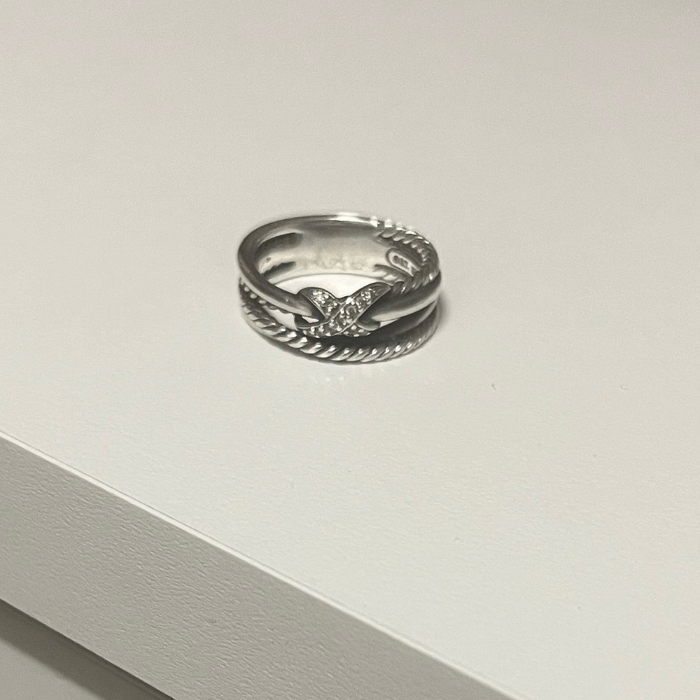David Yurman X crossover band Ring